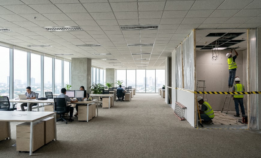 Renovasi Kantor Sambil Beroperasi, Mungkin atau Tidak